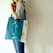 Image of Tote bag Plumes