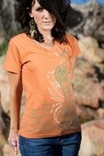 Image of Peacock v-neck