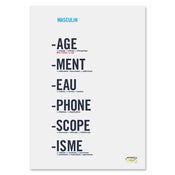 Image of Masculin Endings Poster