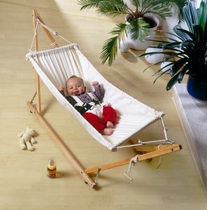 Image of AMAZONAS Koala portable baby hammock and stand