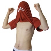 Image of 'GOAL!' t-shirt (Red + Blue)