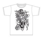 Image of Totem Dude (Grayscale on White)- CLEARANCE