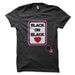 Image of black on black heart (Women)