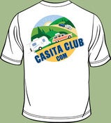 Image of Official Casita Club Logo T-Shirt (back print)