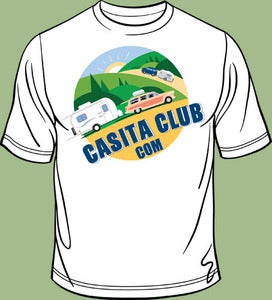 Image of Official Casita Club Logo T-Shirt (front print)