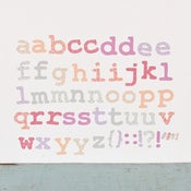 Image of Alphabet (girly) / Alphabet (fille)