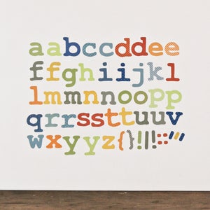 Image of Alphabet (nautical) / Alphabet (garçon) 