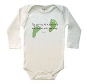 Image of Long Sleeved Journey Spud "The journey of a thousand miles begins with one step." ~ Lao Tzu