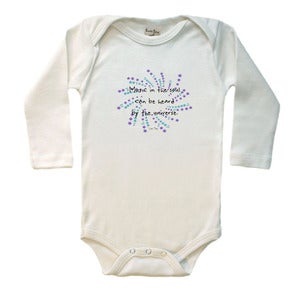 Image of Long Sleeved Music Spud "Music in the soul can be heard by the universe." ~ Lao Tzu