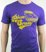 Image of Men's Plum Crazy Dodge Challenger Muscle Car T-Shirt