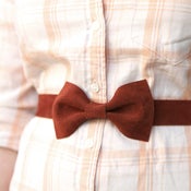 Image of Rust Bow Belt