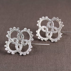 Image of edith doily earrings