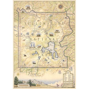 Image - Xplorer Maps - Yellowstone National Park