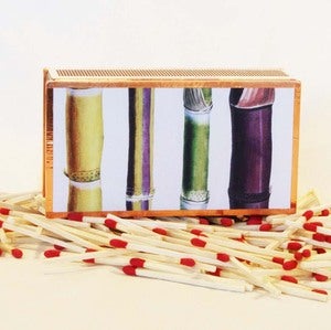 Image of 19th Century Bamboo Matchbox