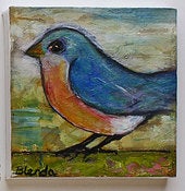 Image of Blue Bird #2 Study