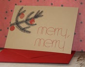 Image of Merry, Merry note card set