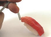 Image of sushi necklace (tuna)