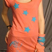 Image of Falling Lady Caught By The Stars