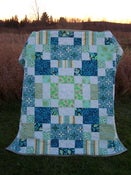 Image of Castles Quilt~PDF pattern
