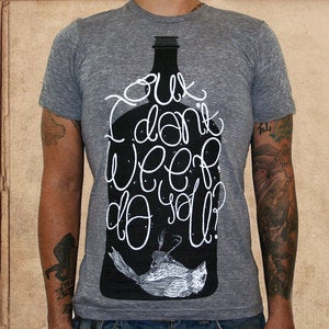Image of Bluebird - Bukowski Grey Tri-Blend only M/L/XL left