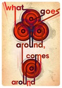 Image of What Goes Around... colourway 3