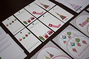 Image of Retro Pink Gift Tag Essentials Set