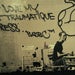 Image of Jérôme Demuth "G" graffiti canvas tableaux street art- Traumatic Stress 