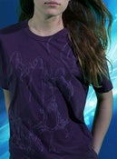 Image of MGMT "Three Druids" T-Shirt - Eggplant