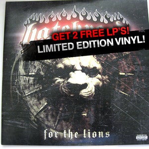 Image of Hatebreed "For The Lions" Double LP Vinyl w/ TWO Free 7"