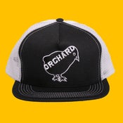 Image of Orchard Black/White Bird Mesh Hat