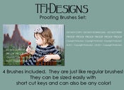 Image of NEW - Proofing Brush Set - Set of 4 Photoshop Brushes - Resources for Photographers