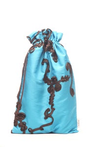 Image of Azure Chocolate Shoe Bag