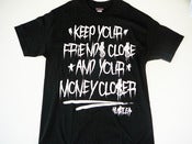 Image of Hustler Enemy Tee - Black