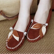 Image of Rust Feather Moccasin