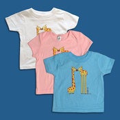 Image of Eye to Eye Giraffes Infant T-shirt