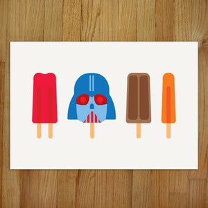 Image of Darth Vader / Inkjet