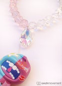 Image of Crystal Princess Necklace (Pink and Clear)