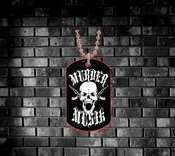 Image of MMP Dogtags(BLACK)