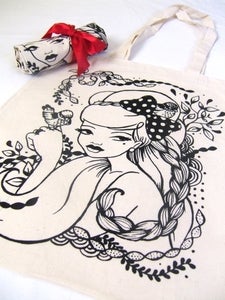 Image of 'Perched' Long Handled Tote Bag