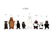 Image of The Bear Family Print