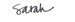 Image of sterling silver handwritten name necklace