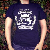 Image of PING PONG CHAMPIONS {navy} shirt