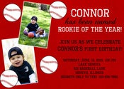 Image of Little Rookie Invitation