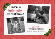 Image of Holly Jolly Holiday Card
