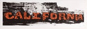 Image of California Print " Orange"