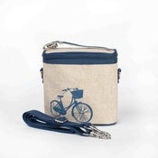 Image of So Young Mother Cooler Bag - Blue Bicycle
