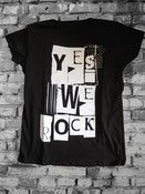 Image of Y, WR black tee__UNISEX__