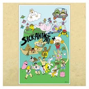 Image of Multiple Character (mini-poster)