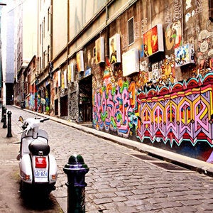 Image of Hosier Lane Middle by Esther Hill