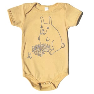 Image of SALE Organic Bunny Onesie